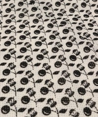 柄アップ(ホワイト×ブラック)