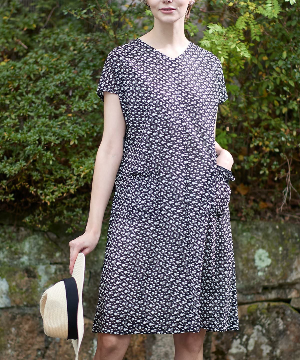ストライプ柄冷感ノースリワンピース|スタジオピッコーネ - ゴルフ