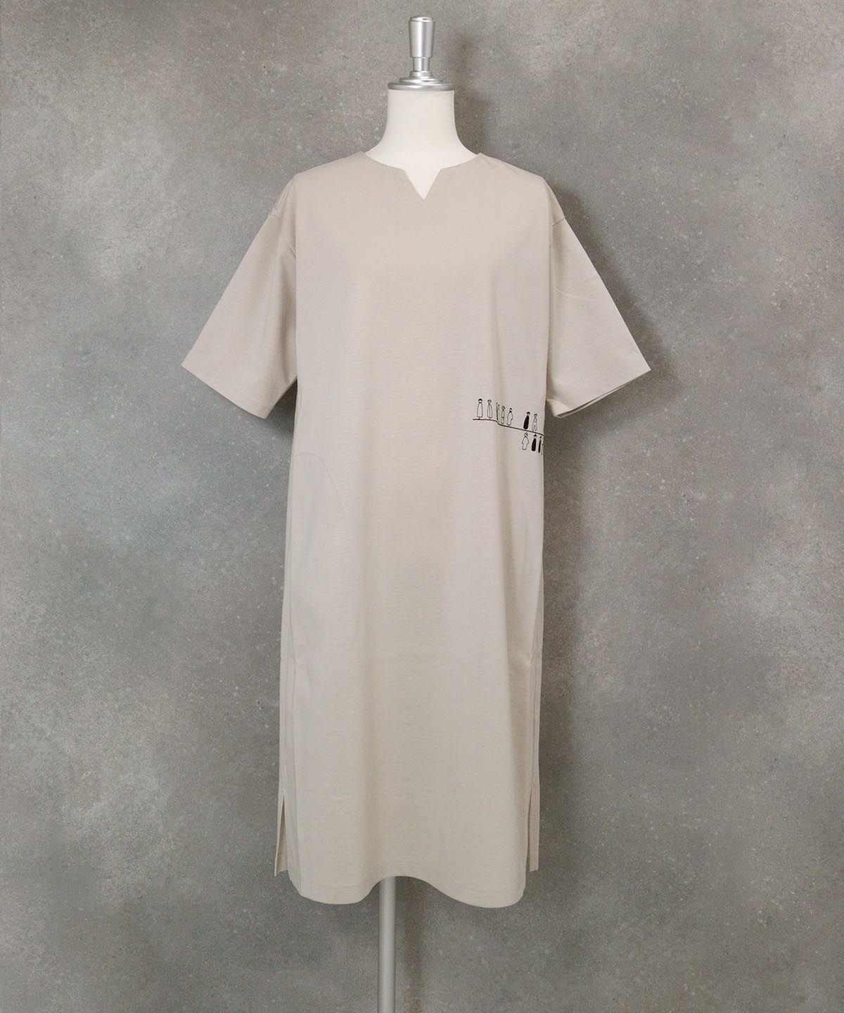 UV冷感サイド刺繍ワンピース|スタジオピッコーネ - ゴルフウェアや婦人