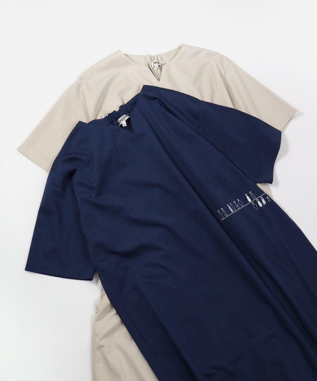 UV冷感サイド刺繍ワンピース|スタジオピッコーネ - ゴルフウェアや婦人