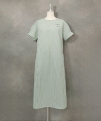 サッカーストライプワンピース(グリーン)