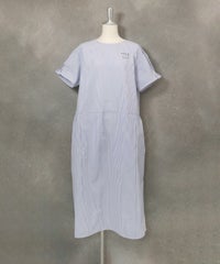 サッカーストライプワンピース(ブルー)