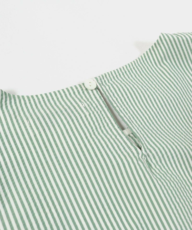 首元後ろ(グリーン)