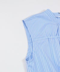 袖ぐり部分（ブルー）