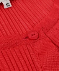 ボタンアップ(レッド)