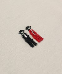 刺繍アップ(ベージュ)