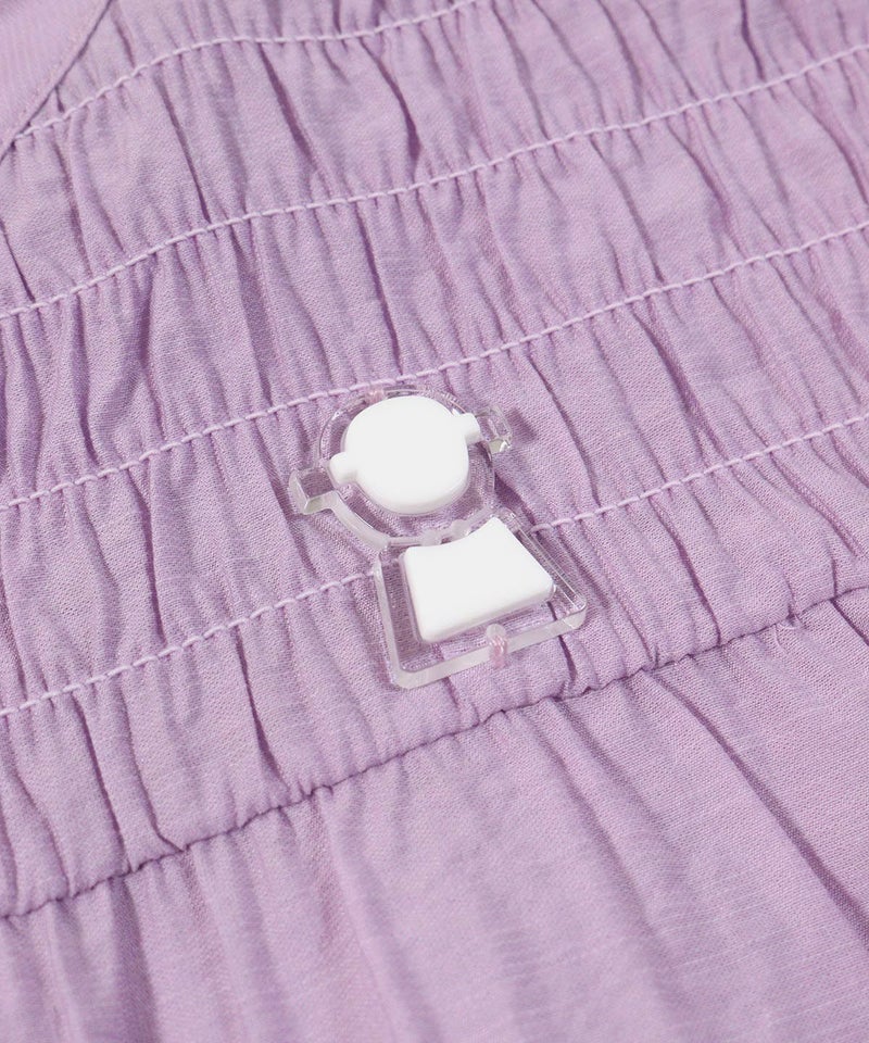 胸元デザイン部分（ライトパープル）