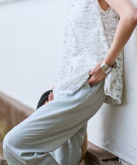 モデル着用画像(ライトグリーン)