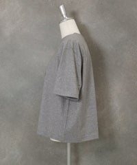 線画イラスト冷感Ｔシャツ(ライトグレー)横