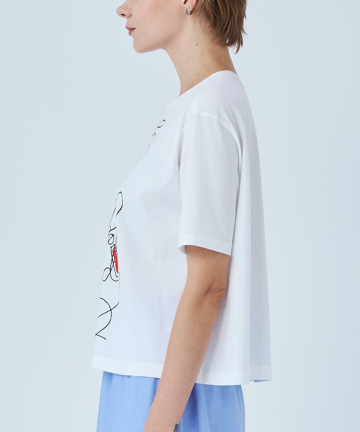 線画イラスト冷感Tシャツ|スタジオピッコーネ - ゴルフウェアや婦人服通販
