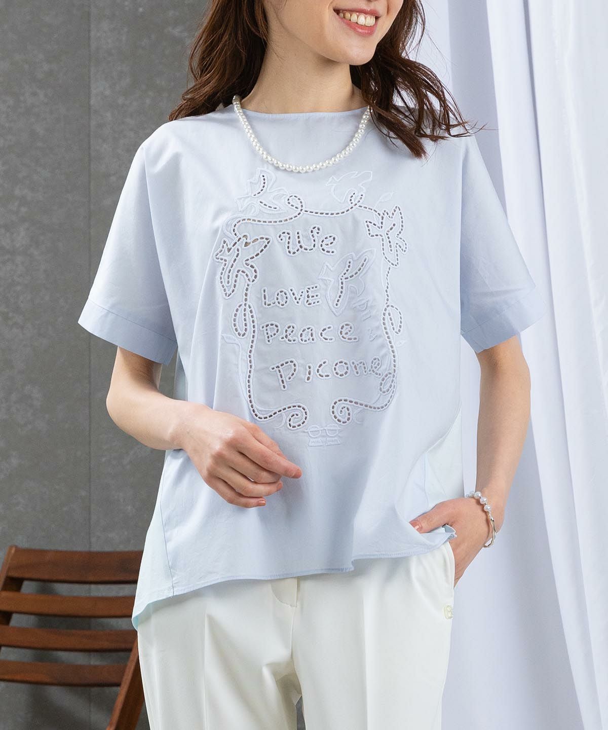 スパンコールピコUV冷感Tシャツ|スタジオピッコーネ - ゴルフウェアや