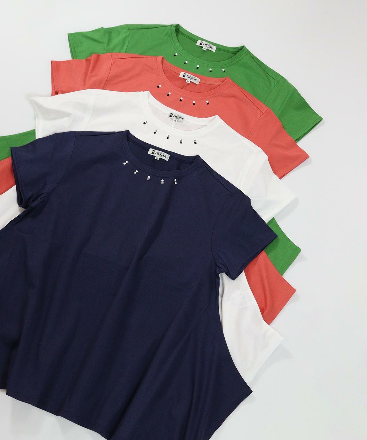イレギュラー冷感Tシャツ|スタジオピッコーネ - ゴルフウェアや婦人服通販