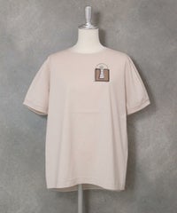 タックスリーブＴシャツ(ベージュ)