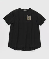 タックスリーブＴシャツ(ブラック)