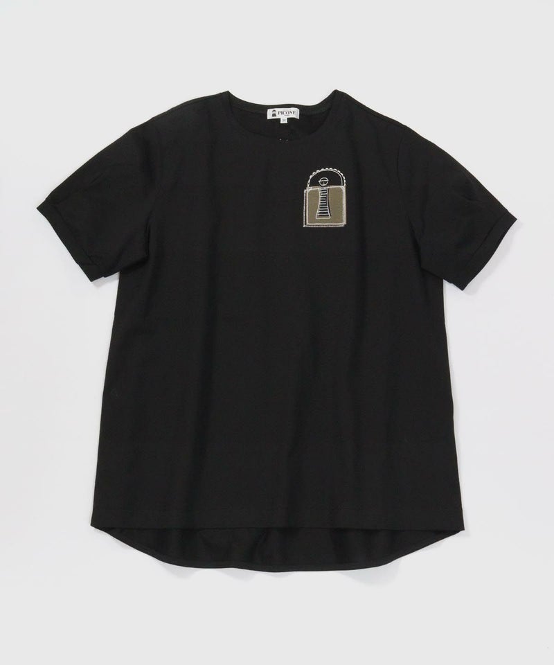 タックスリーブＴシャツ(ブラック)