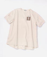 タックスリーブＴシャツ(ベージュ)