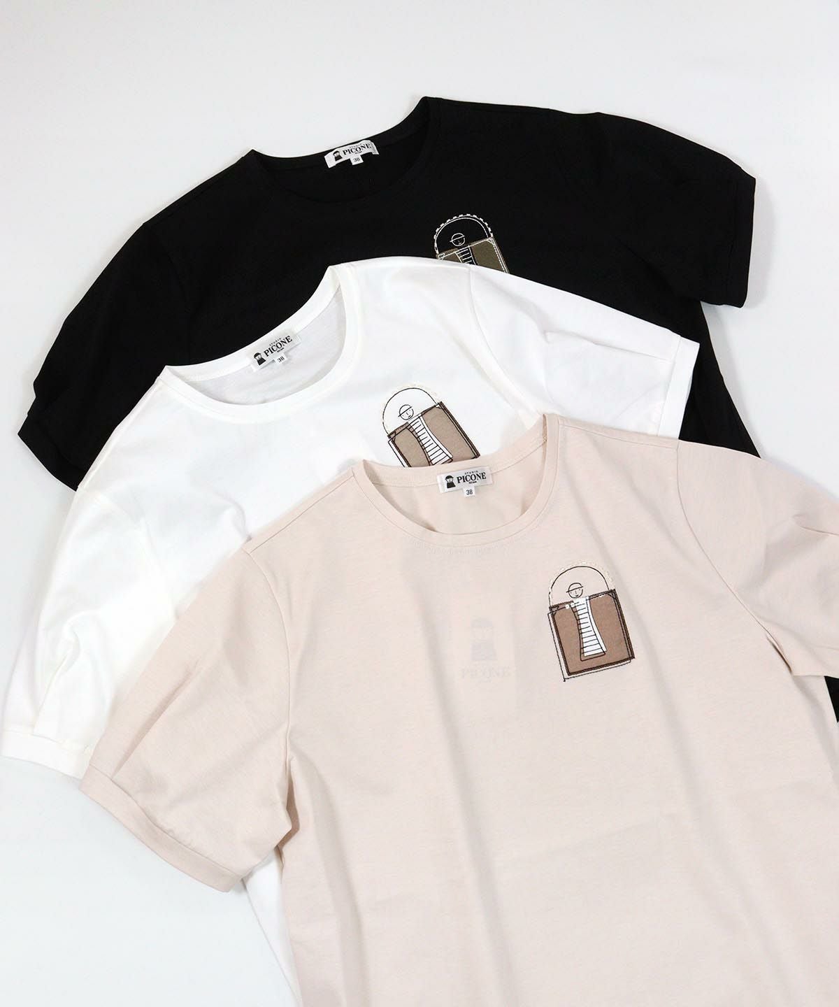 タックスリーブTシャツ|スタジオピッコーネ - ゴルフウェアや婦人服通販