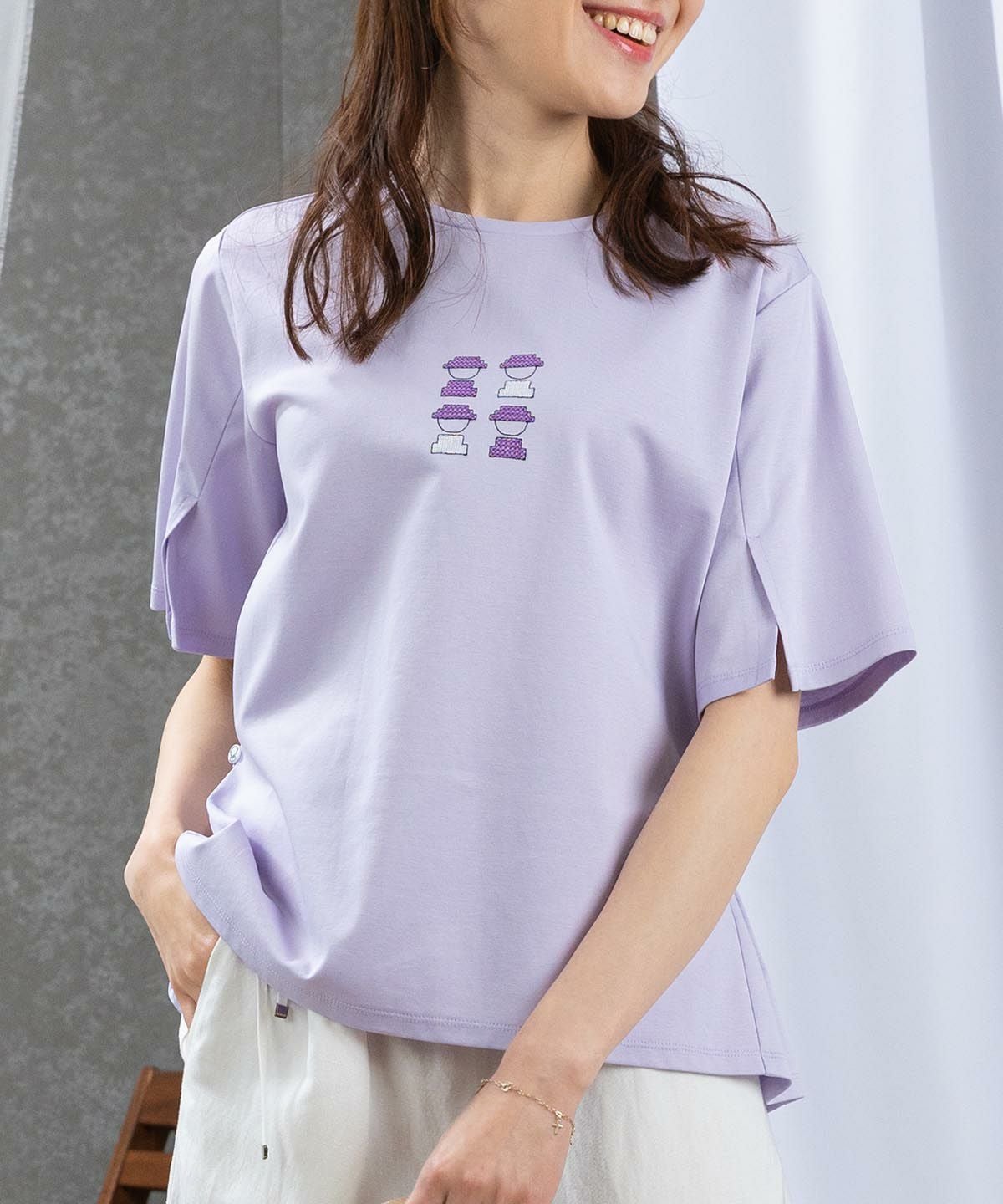 スパンコールピコUV冷感Tシャツ|スタジオピッコーネ - ゴルフウェアや