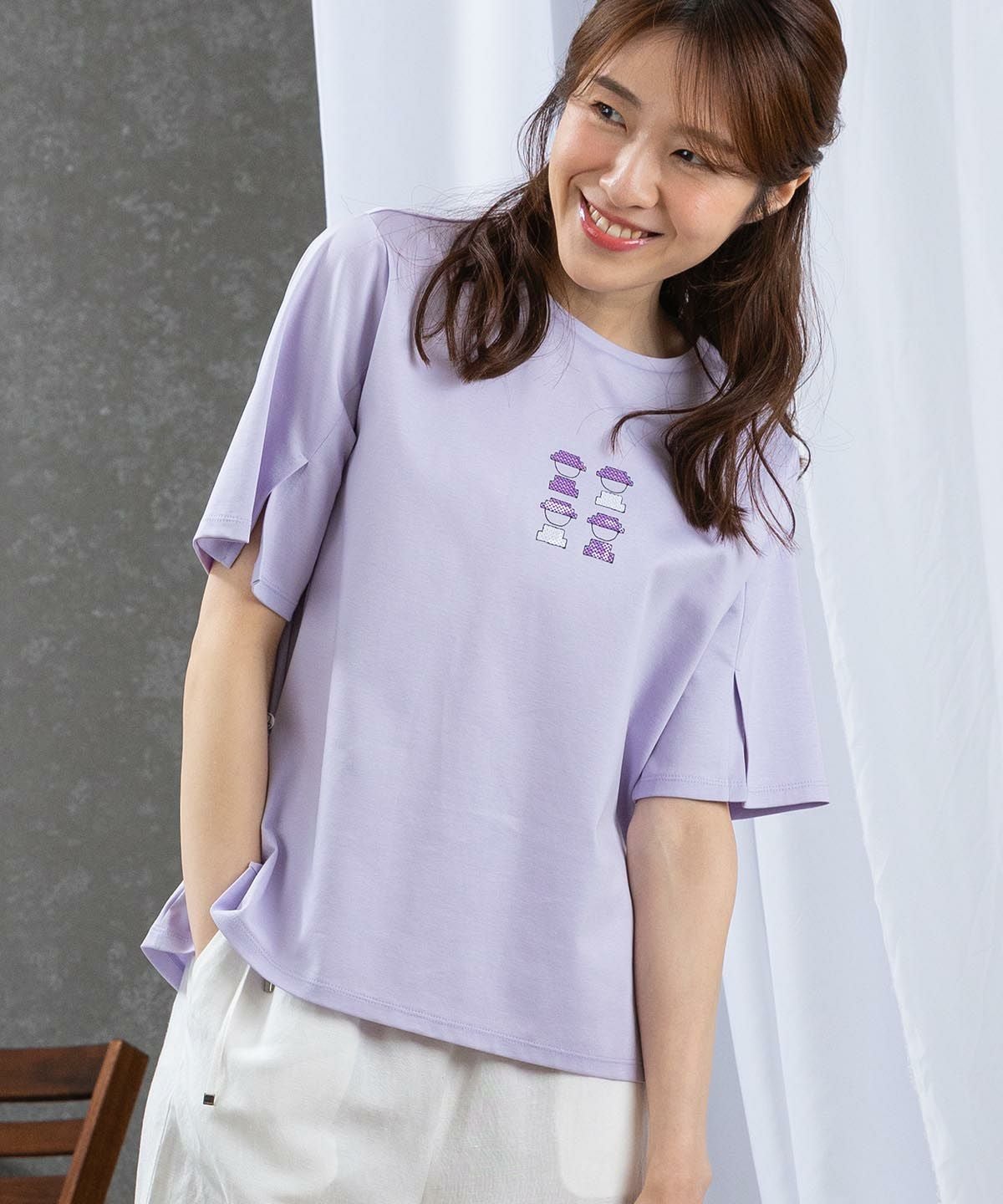 スパンコールピコUV冷感Tシャツ|スタジオピッコーネ - ゴルフウェアや