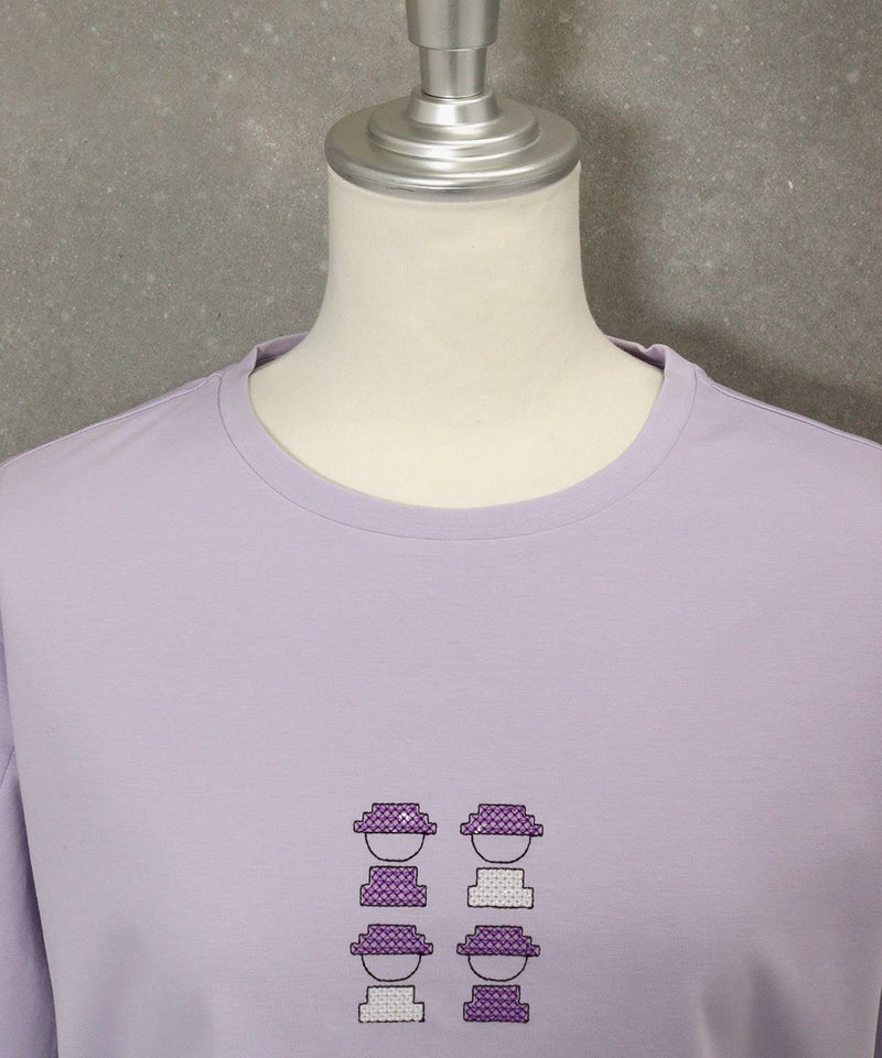 襟元（ライトパープル）