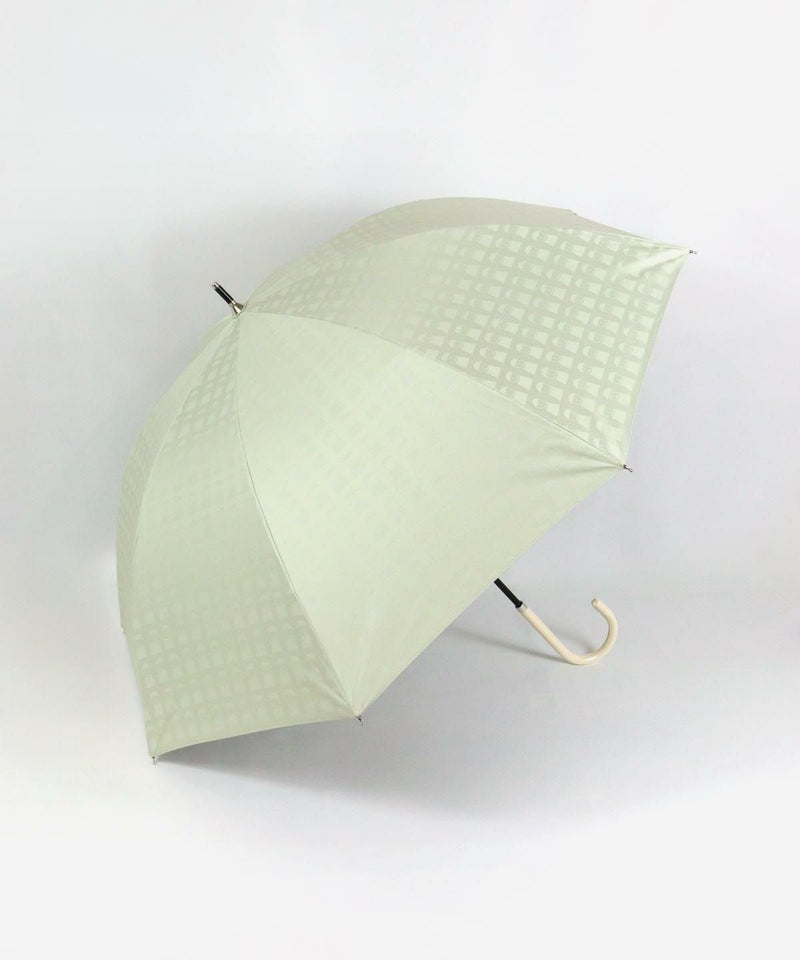 晴雨兼用ピコ柄傘(ベージュ)