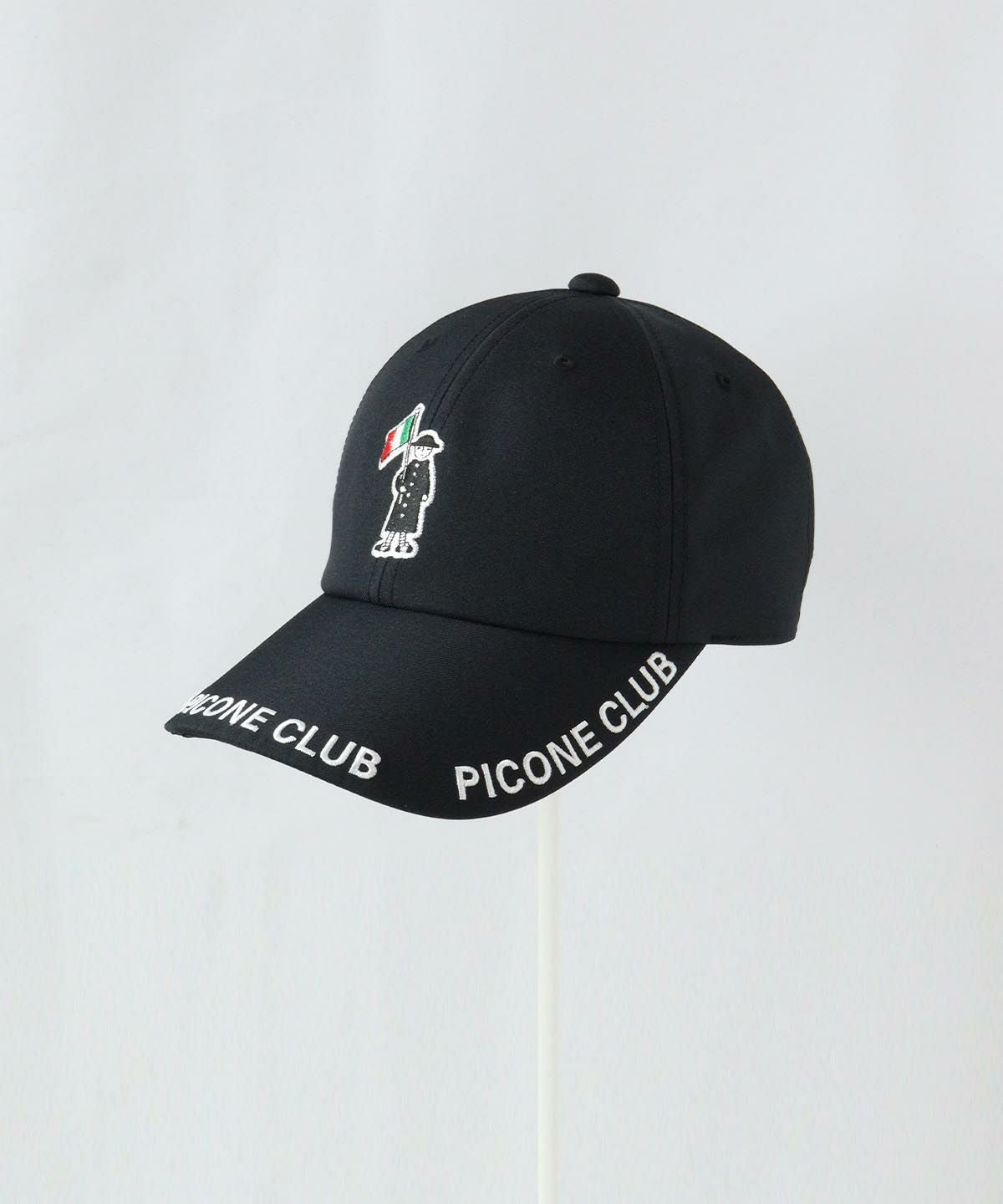 刺繍キャップ（ブラック）