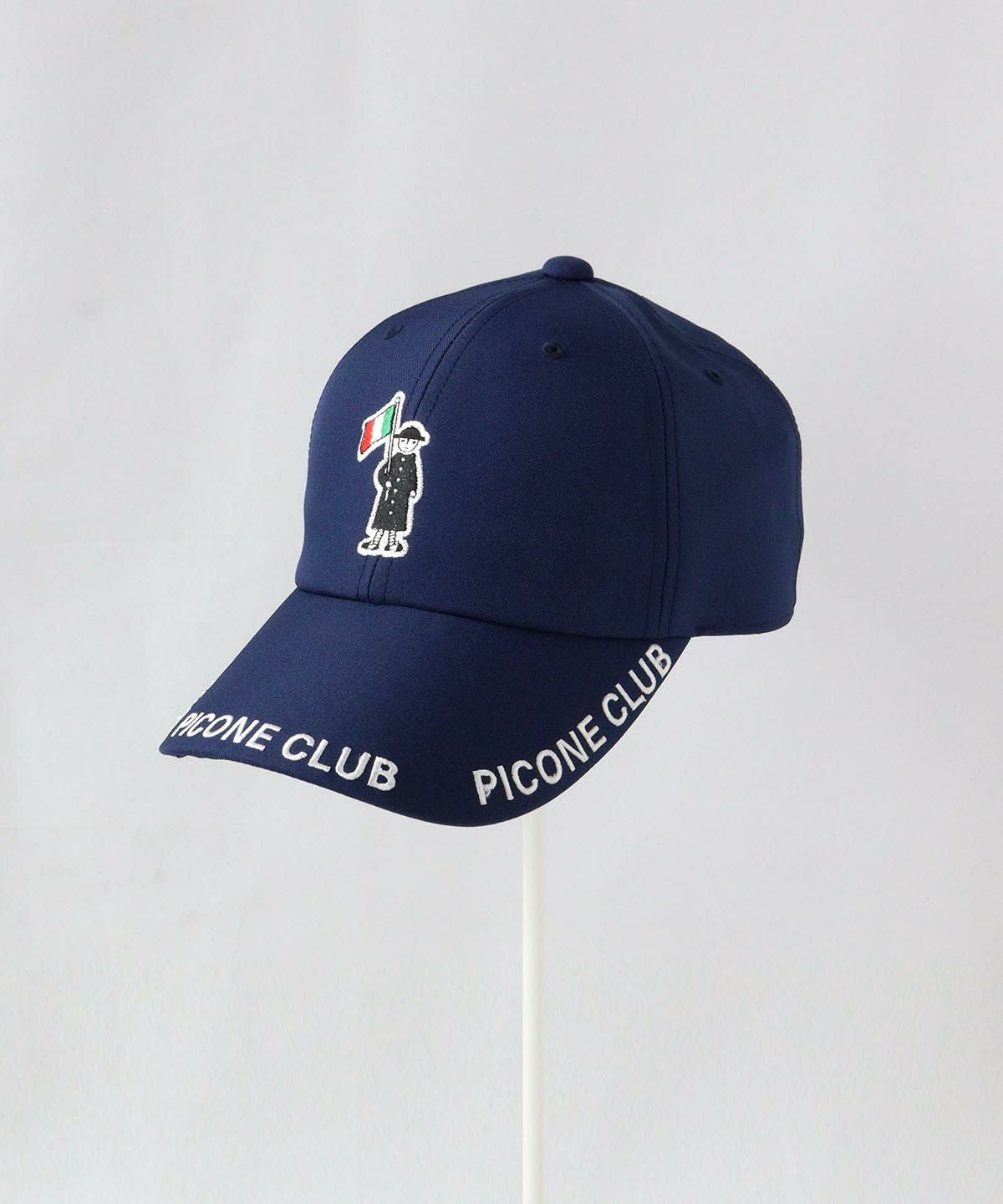 刺繍キャップ（ネイビー）