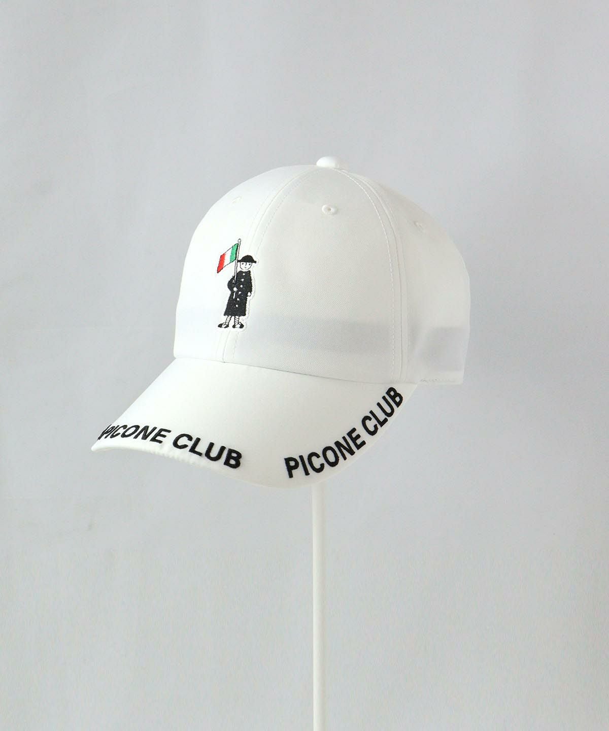 刺繍キャップ（ホワイト）