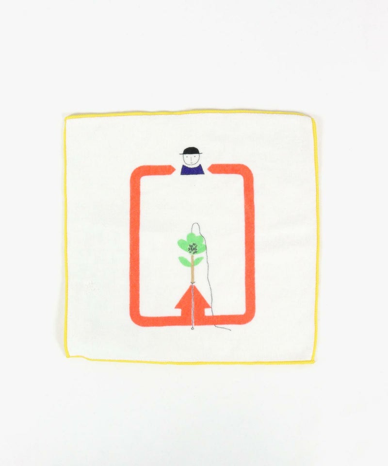 ハンドタオル＜HOUSE＞（ホワイト）