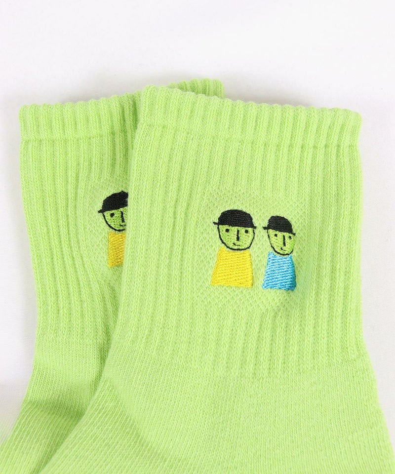 デザイン部分（ライトグリーン）