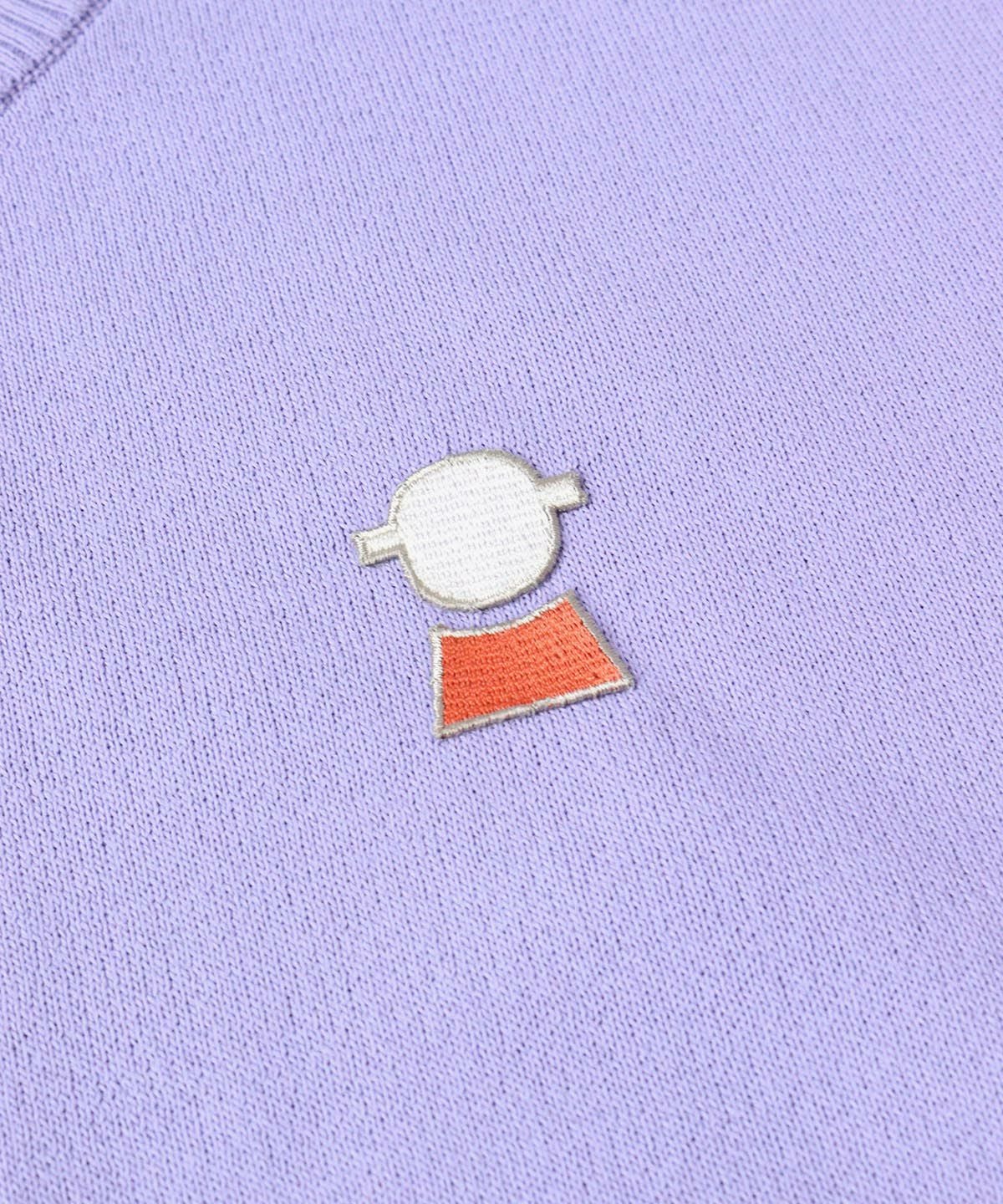 デザイン部分（ライトパープル）