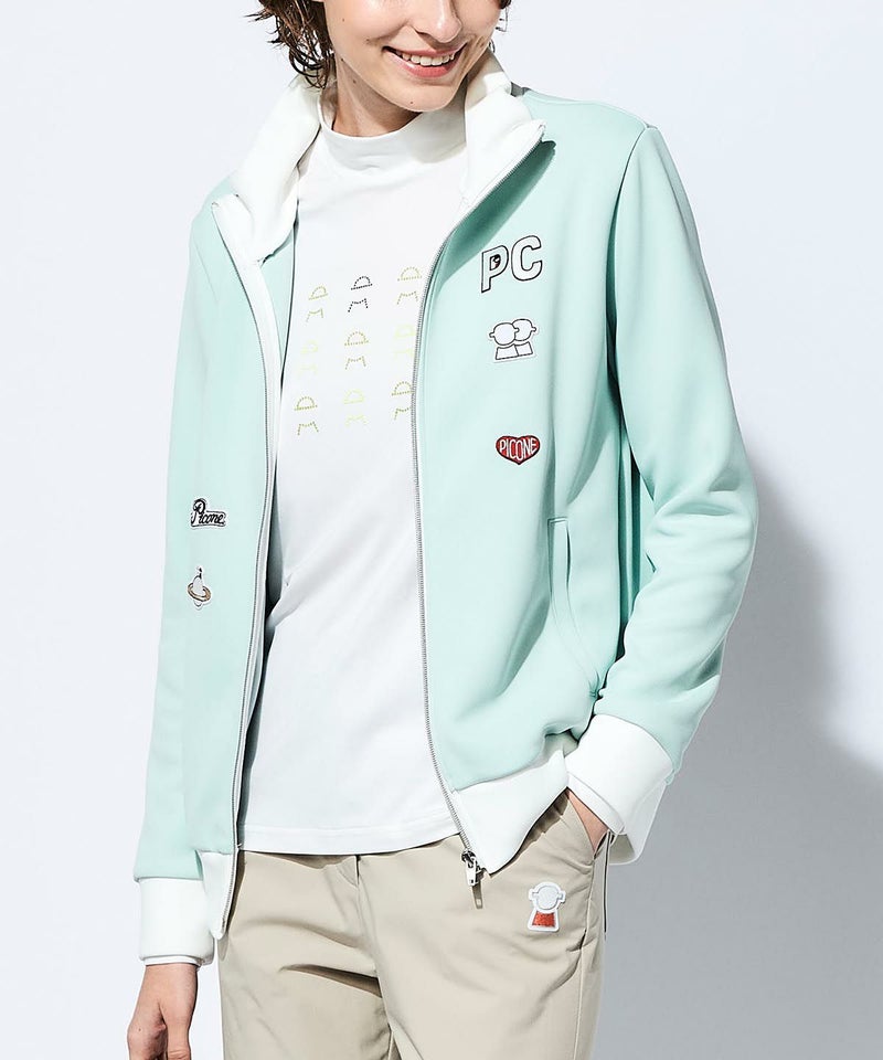 モデル着用画像（ライトグリーン）