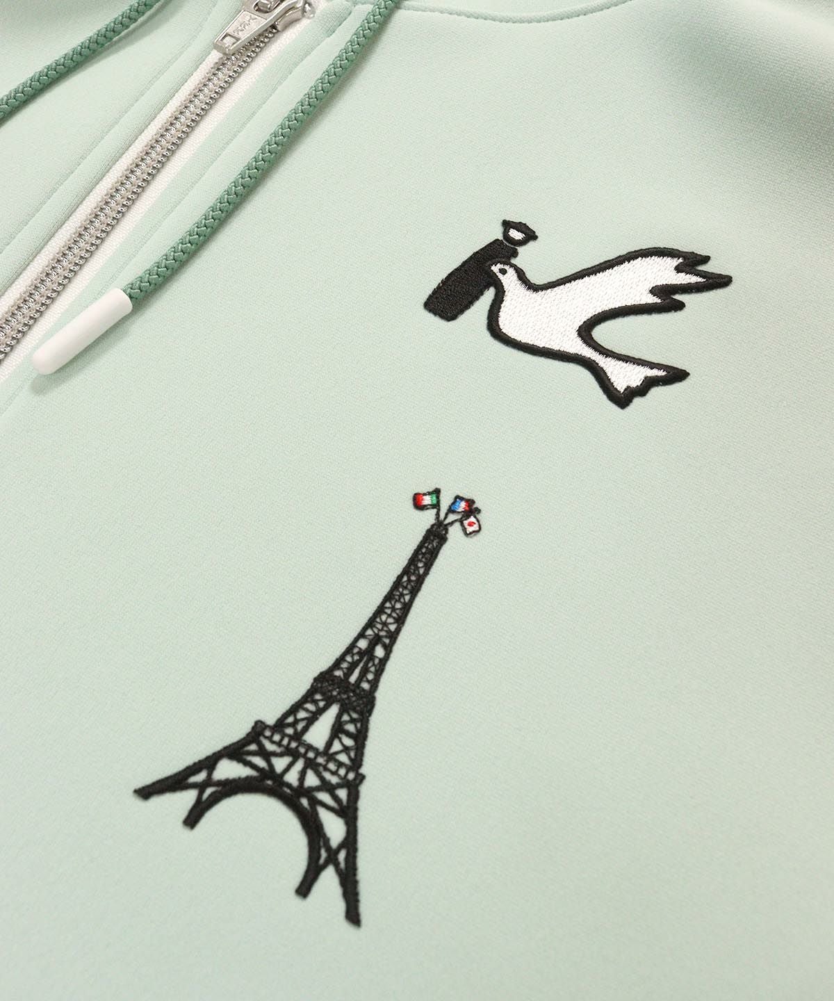 刺繍ワッペンジップパーカー|ピッコーネクラブ-アウトレット- - ゴルフ