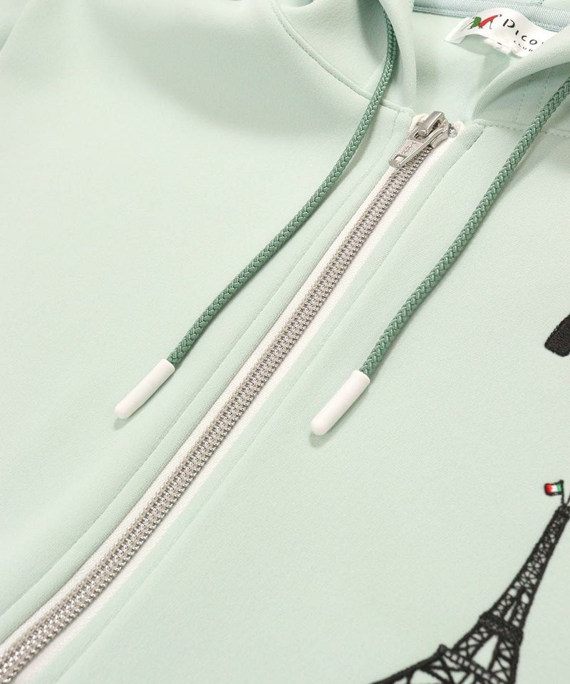 フード紐（ライトグリーン）