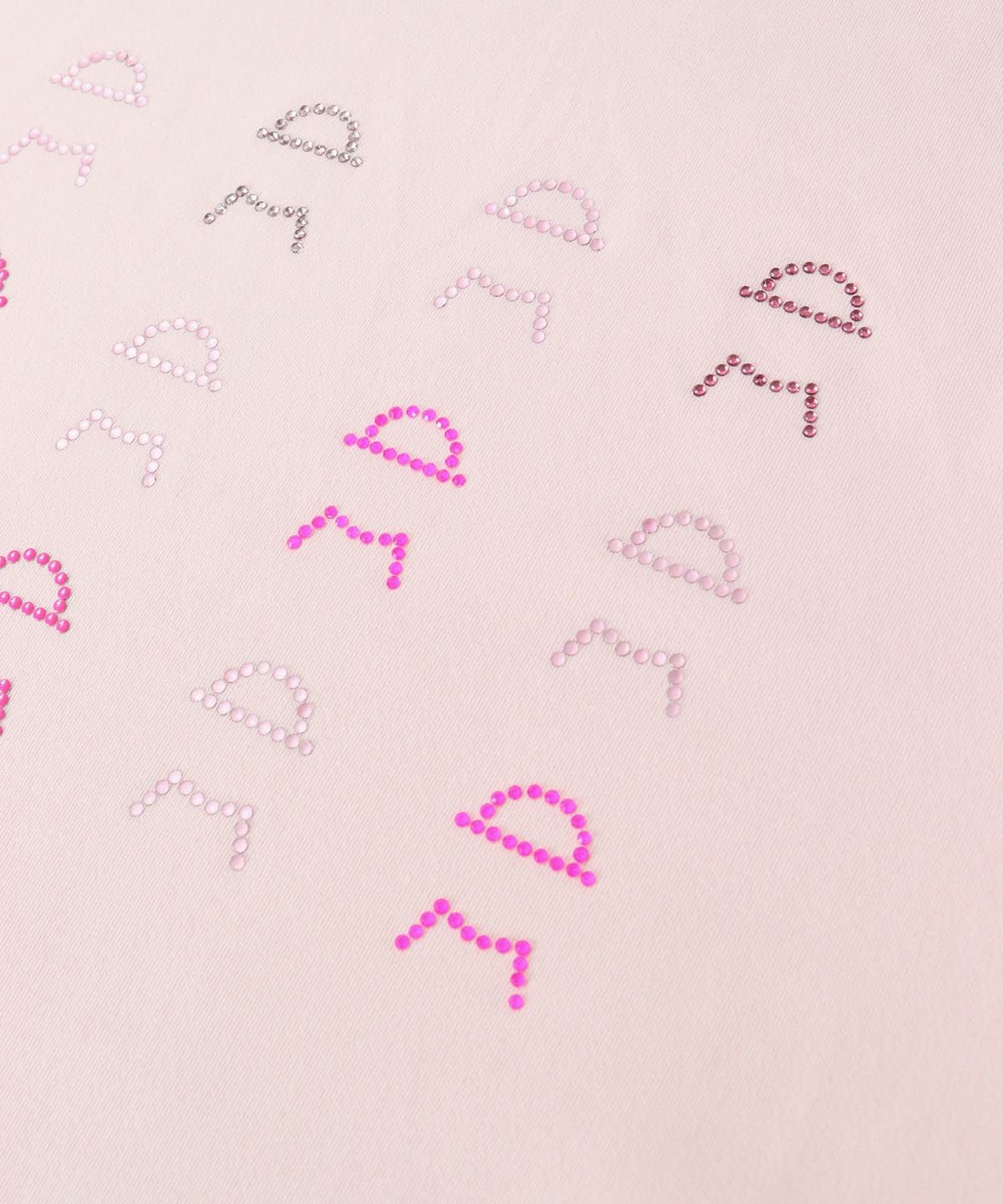 ピコ柄ストーン（ピンク）