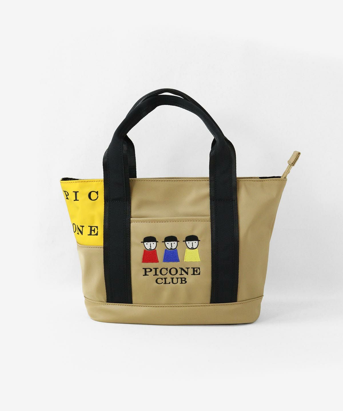 配色カートバッグ（ベージュ）