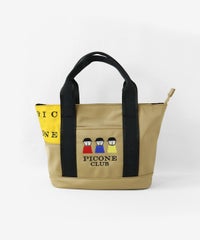 配色カートバッグ（ベージュ）