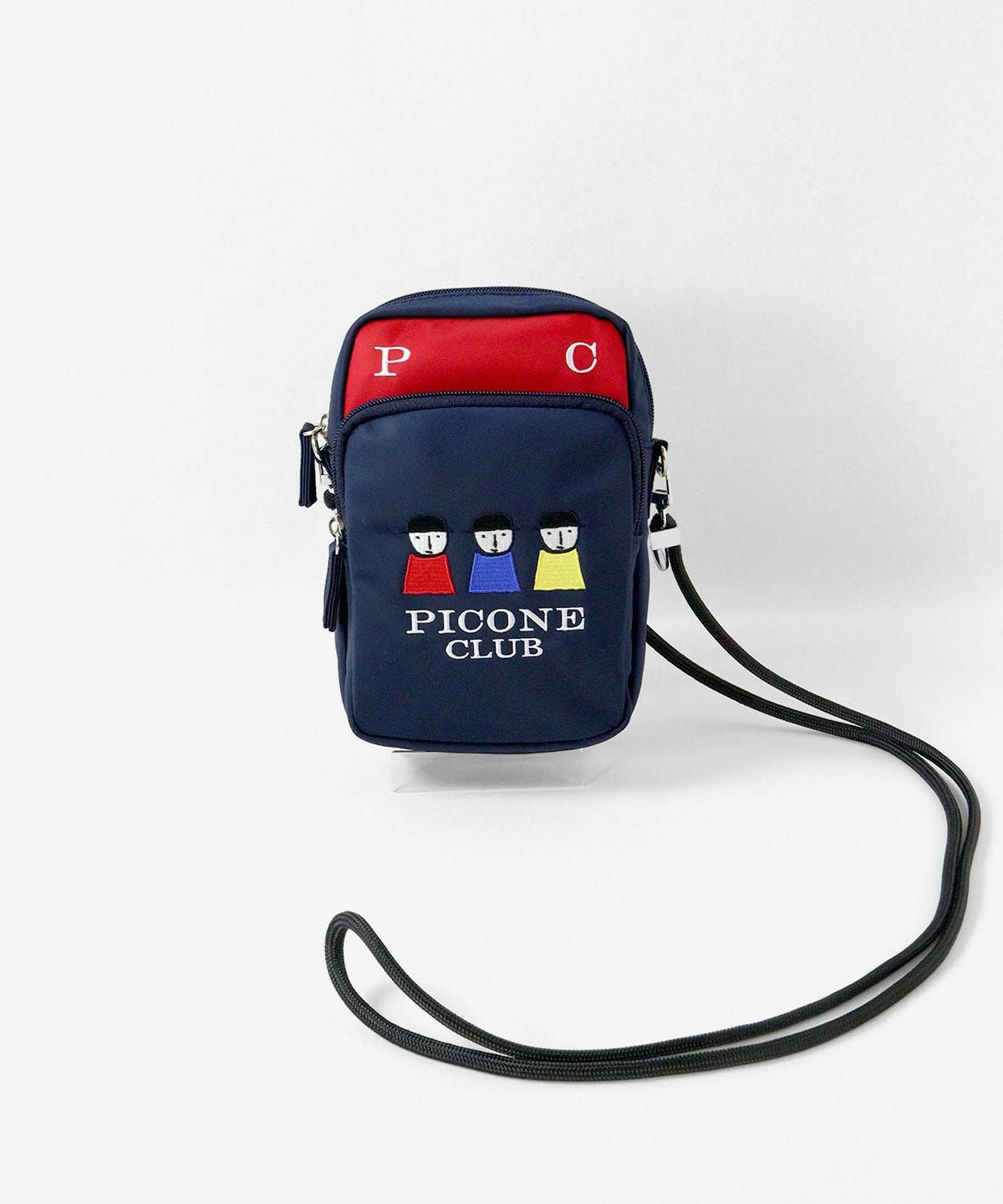 配色切替ポシェット（ネイビー）