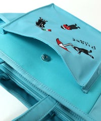 ポケット部分（ブルー）