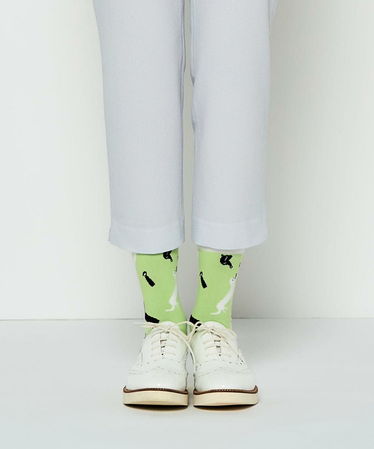 モデル着用画像(ライトグリーン)