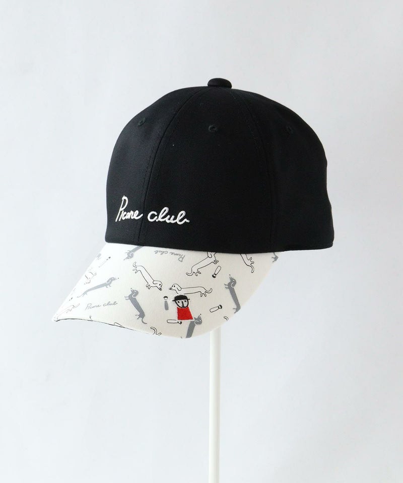 DOG柄キャップ（ブラック）