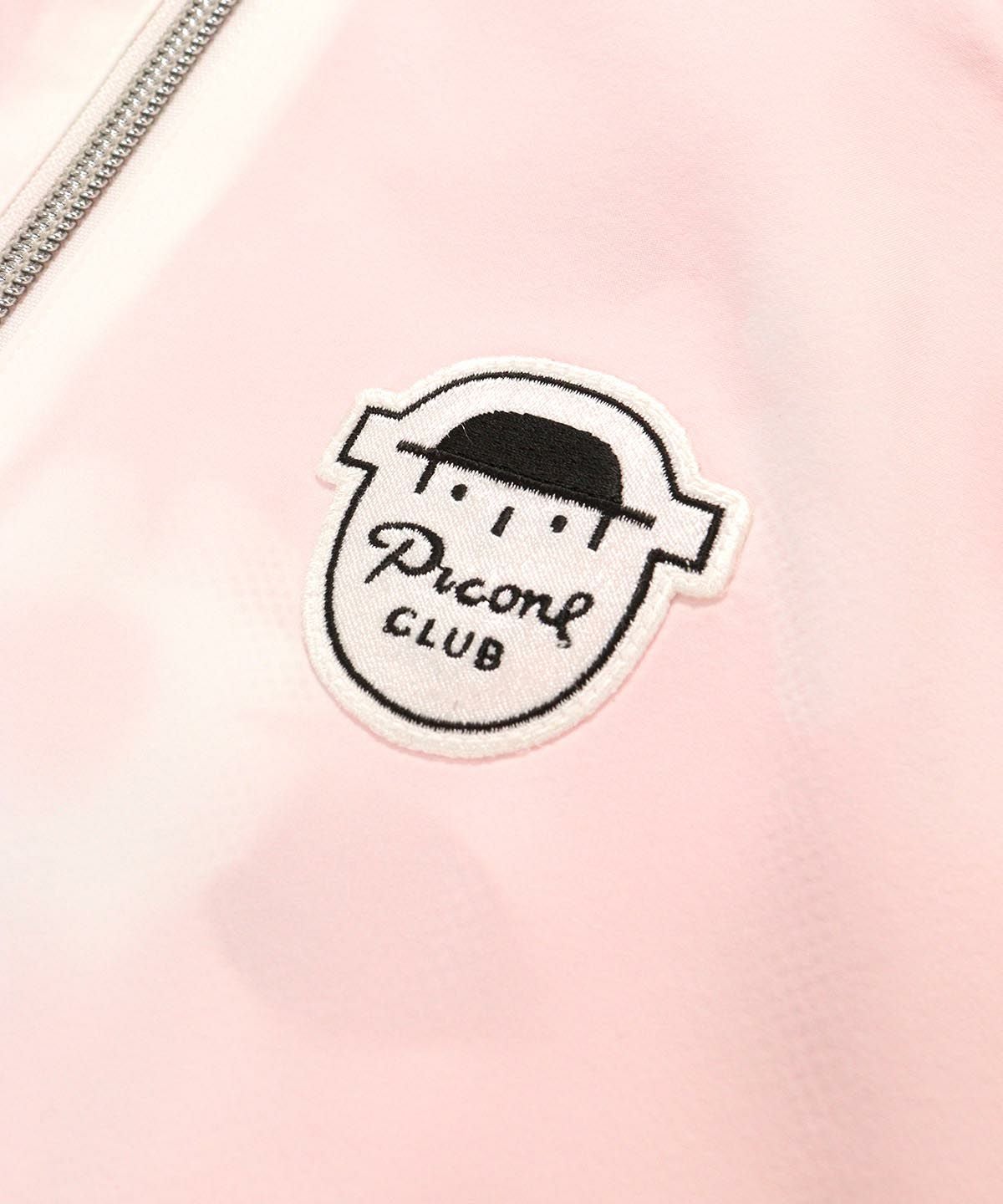 ロゴワッペン（ホワイト×レッド）