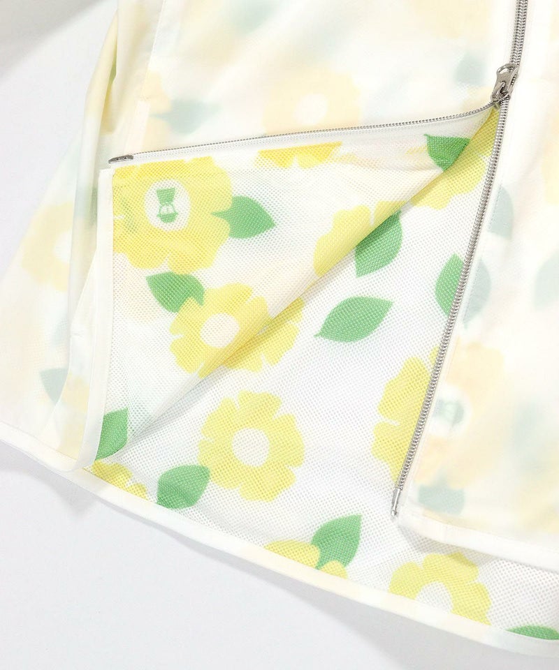 裏地（ホワイト×イエロー）