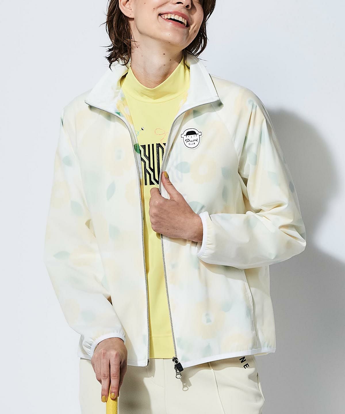 モデル画像（ホワイト×イエロー）