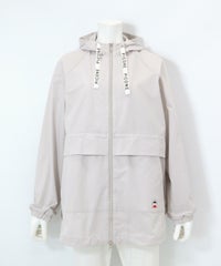 冷感UVフーディージップブルゾン（ライトグレー）