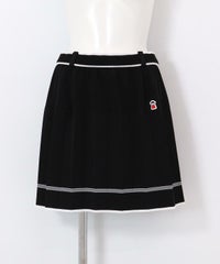 ニットプリーツスカート(ブラック)