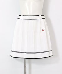 ニットプリーツスカート(ホワイト)