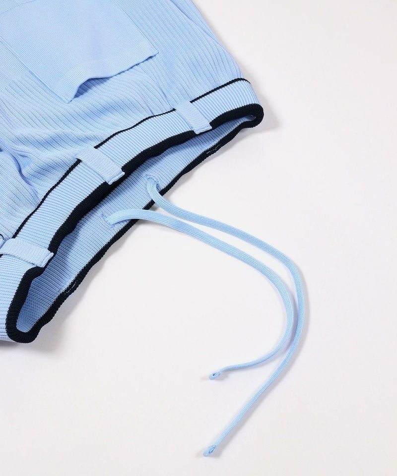 ウエスト紐部分アップ(ブルー)