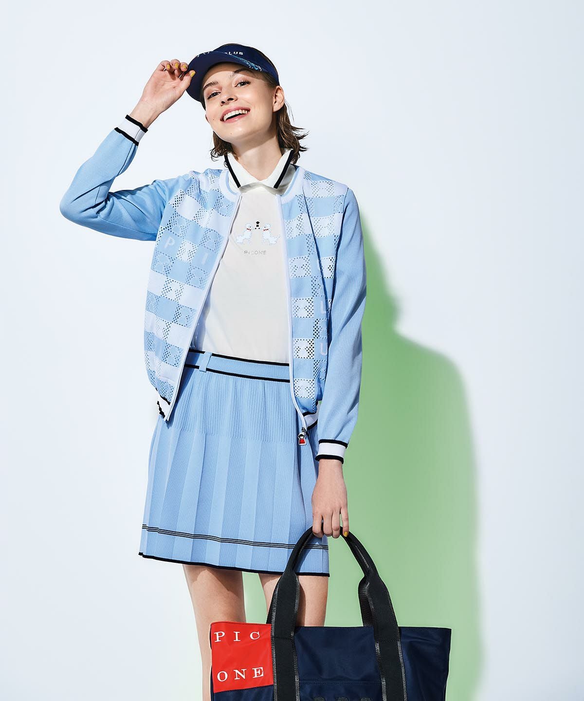 モデル着用画像(ブルー)