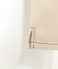 裾スリット（ベージュ）